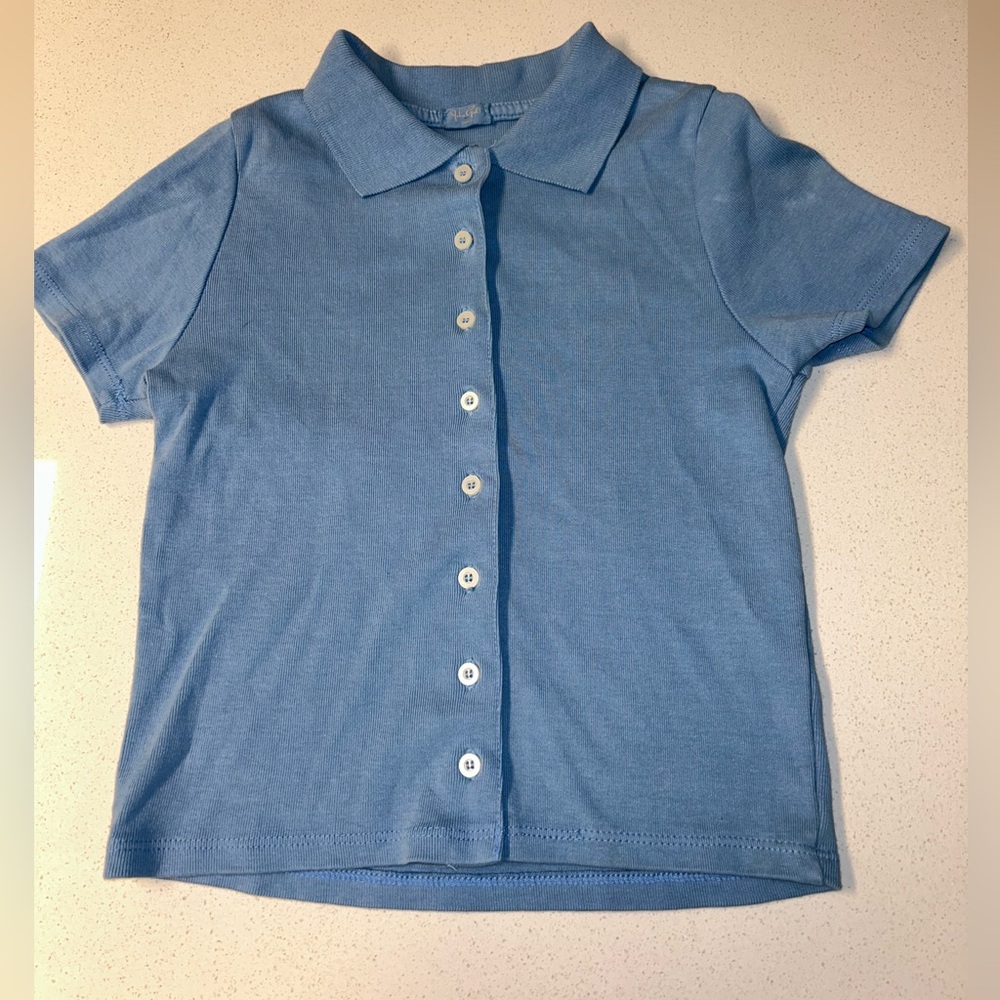 John Galt Caroline polo top